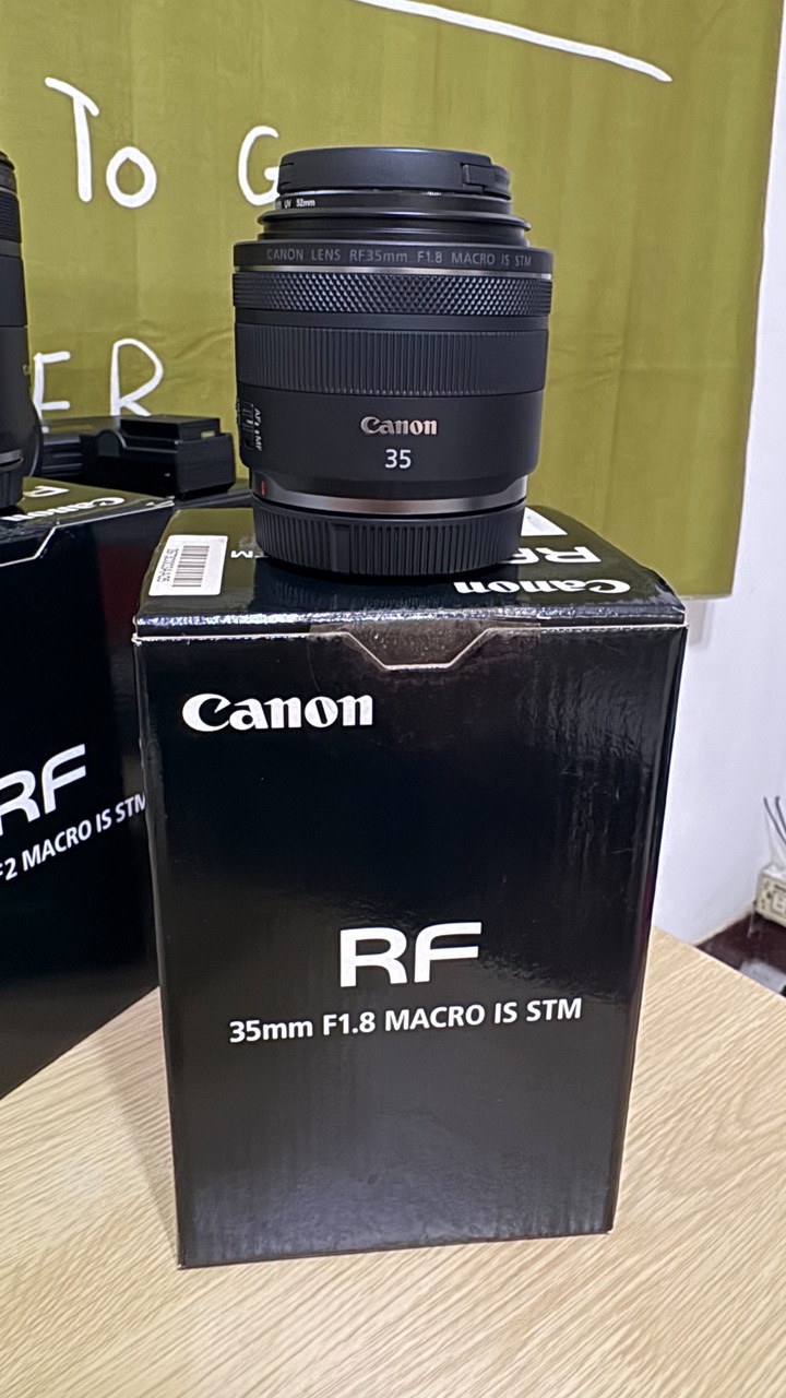 Canon RF 35mm F1.8 MACRO IS STM 盒裝齊全 大光圈人像微距定焦鏡