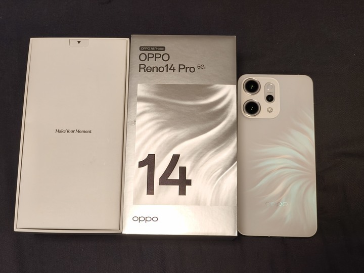 Oppo reno 14 pro 12/512g 白色 保固中 極新無傷