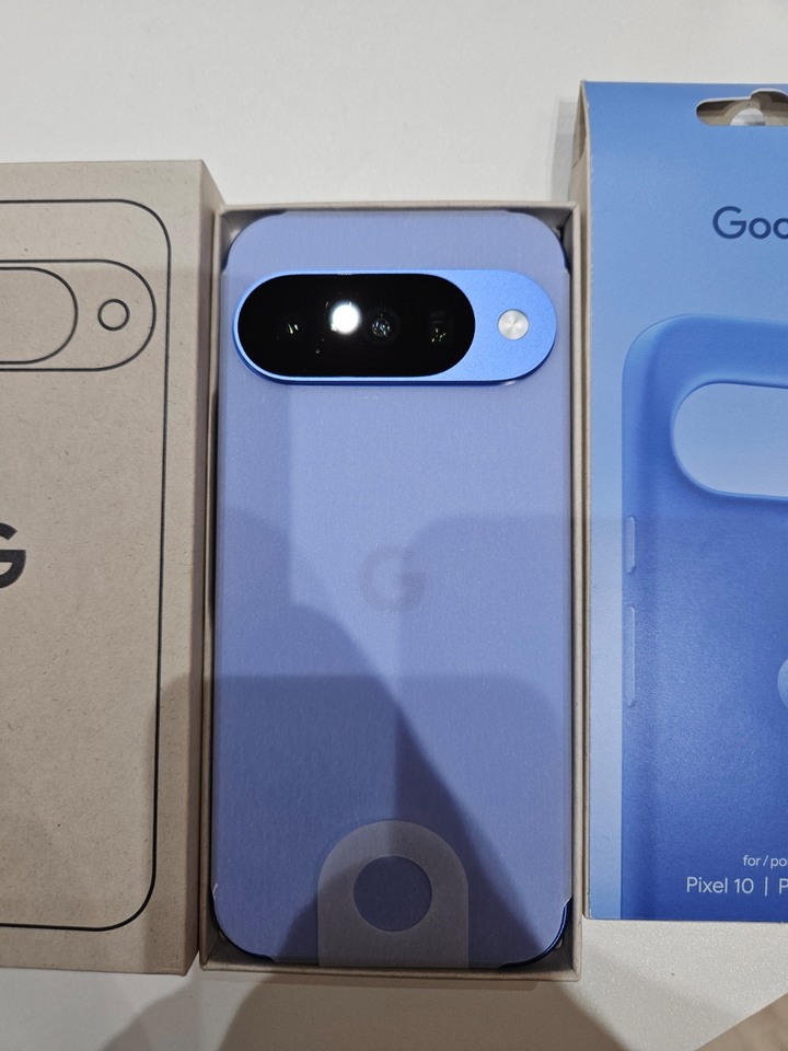 外觀超級新Google Pixel 10 靛藍色加贈原廠皮套歡迎面交