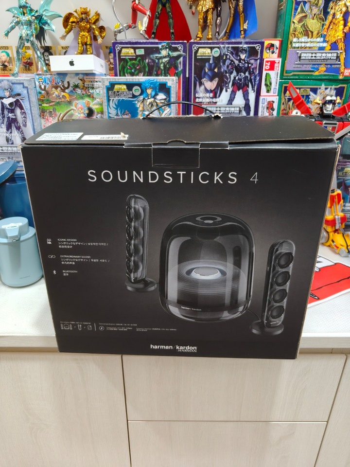 音質超好Harman Kardon SoundSticks 4 藍牙多媒體水母喇叭歡迎面交