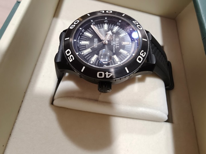 錶況佳遠東鐘錶盒卡齊全的購買的BALL Watch 波爾錶 Fireman NECC 自動機械潛水腕錶歡迎面交