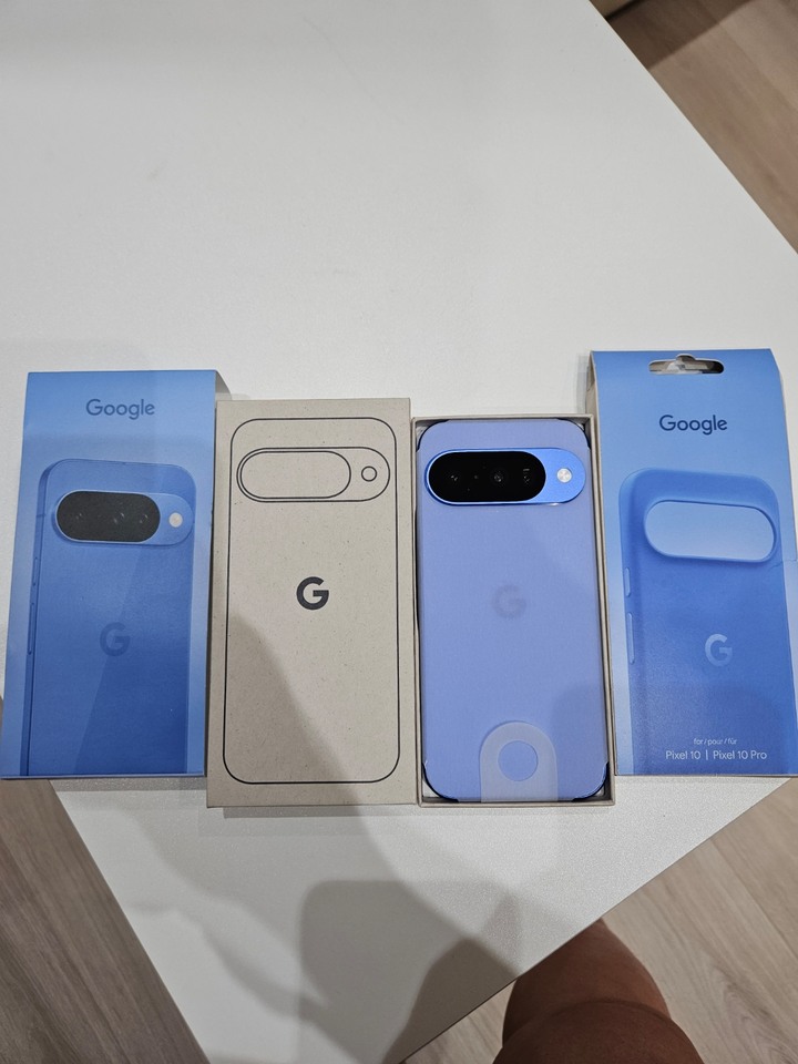 外觀超級新Google Pixel 10 靛藍色加贈原廠皮套歡迎面交