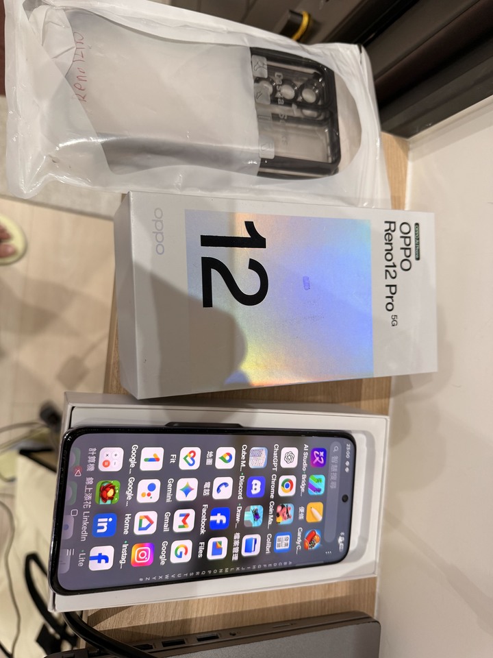 外觀超級新的OPPO Reno 12 Pro512G歡迎面交