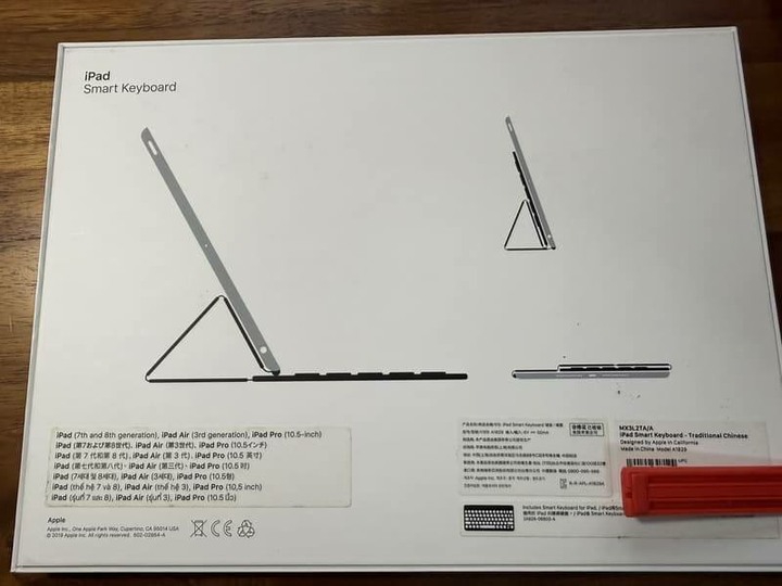 iPad air3 wifi 版 256g+Smart Keyboard 過保固