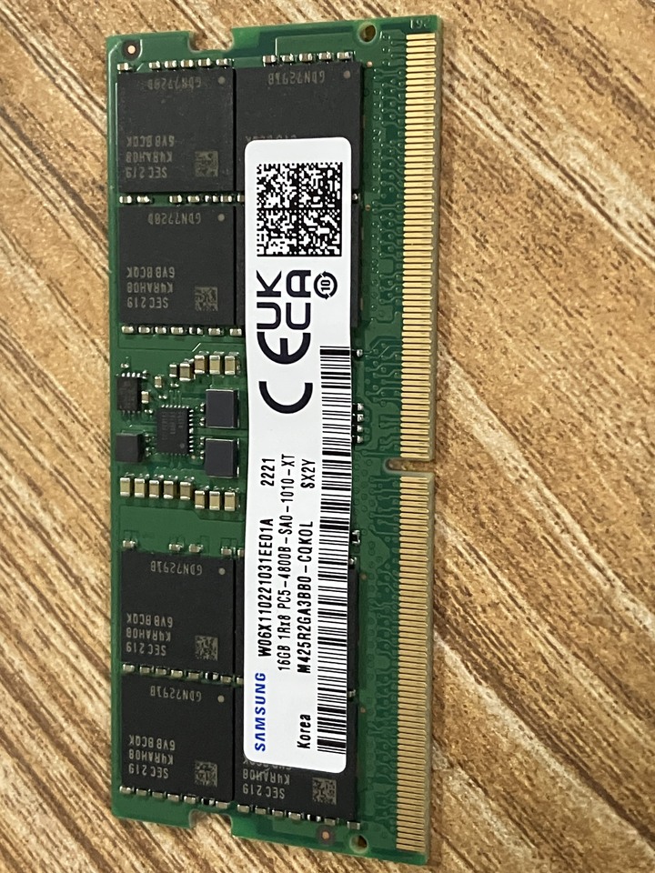 三星 記憶體 筆電用DDR5 16G