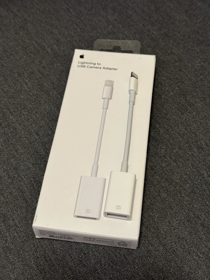Lightning 對USB 相機轉接器 DAC IPHONE