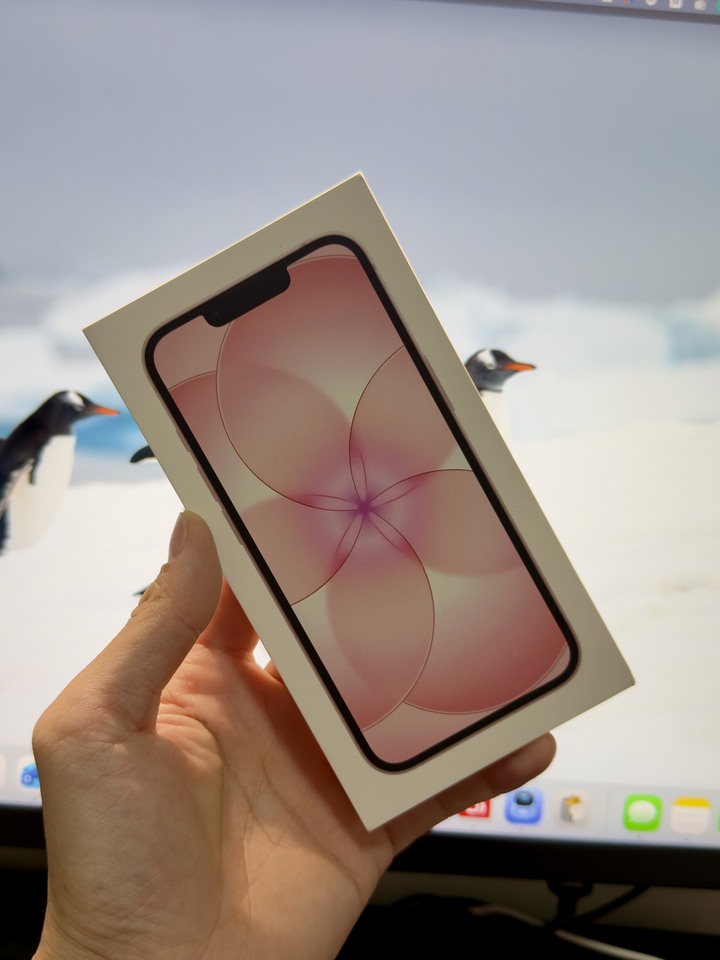 全新未拆封 iPhone 17e 256G 粉紅