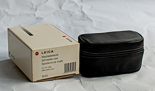 全新Leica 18513 是 Leica(徠卡)為底片隨身相機 Leica Minilux Zoom 所設計的原廠黑色