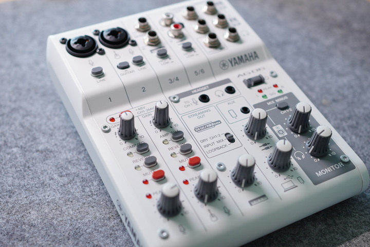 YAMAHA AG06 MK2 混音器 Mixer 6軌 直播 Podcast 實況 公司貨  白色