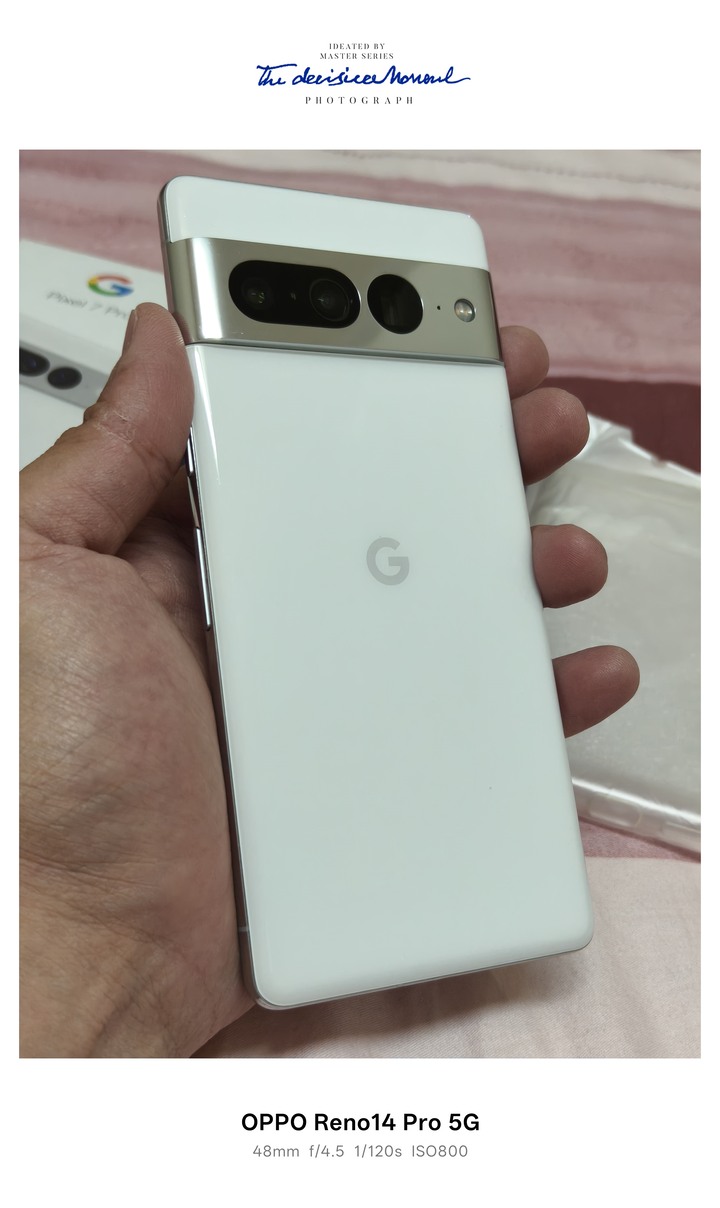 【AI魔術師】Google親兒子 Pixel 7 Pro 雪花白128G 保存良好，二手優選