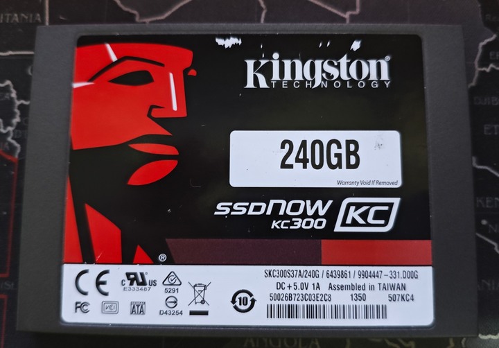 Kinston KC300 240GB SATA SSD