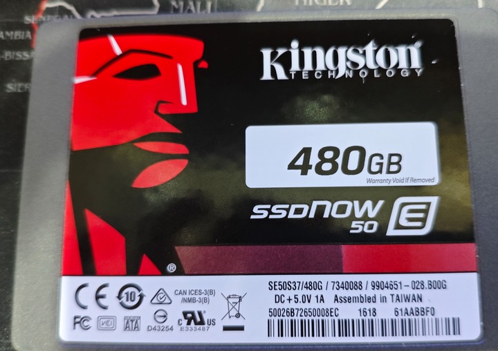 Kinston E50 480GB MLC SSD SATA