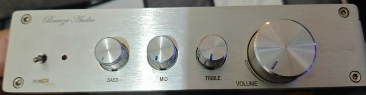 偉良清風F1 純甲類高中低可調 音調前級放大器110V