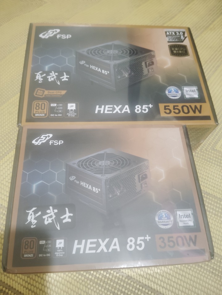 全新未拆全漢聖武士 350W,550w銅牌電源(全日系電容)五年保固