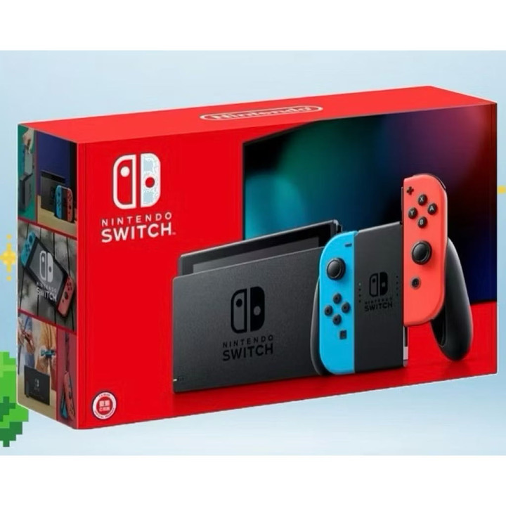 Nintendo Switch主機 電力加強版 紅藍版 限定版本 二手