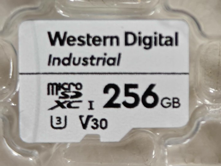 威騰 Western Digital 工業級 256G記憶卡(可交換)