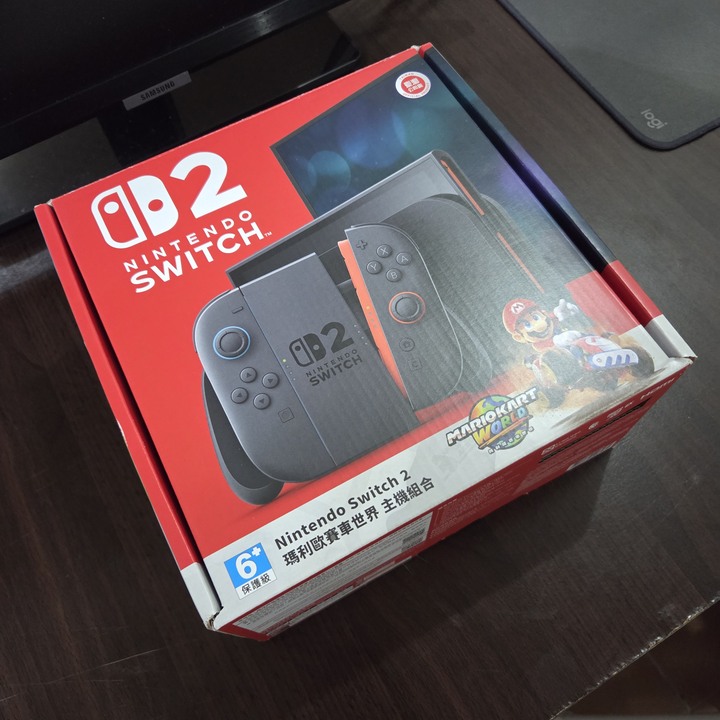 任天堂 Nintendo Switch 2 瑪利歐賽車世界 主機組合