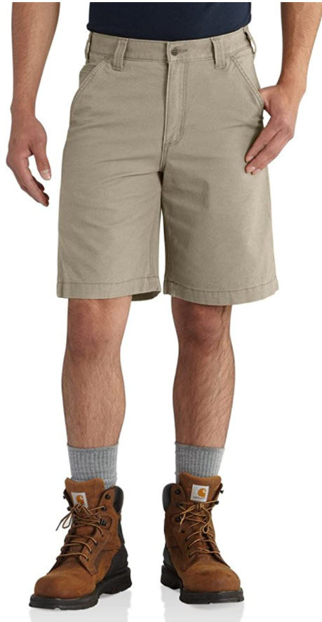 美國Carhartt Men's 10" Rugged Flex Rigby 休閒工作短褲(卡哈短褲)