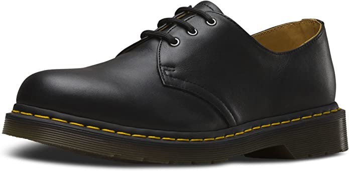英國 Dr. Martens Black Nappa 3 Eye Shoe (馬汀大夫鞋 經典3眼款)