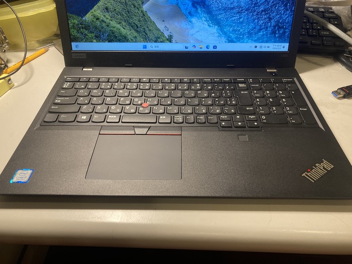 Lenovo Thinkpad L590 i5-8625 8g ram 日文鍵盤  電源 