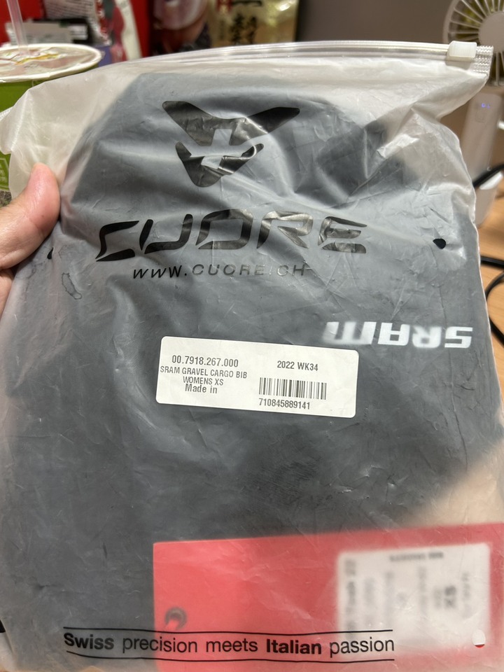 SRAM x Cuore 瑞士 gravel 車褲｜女款 XS