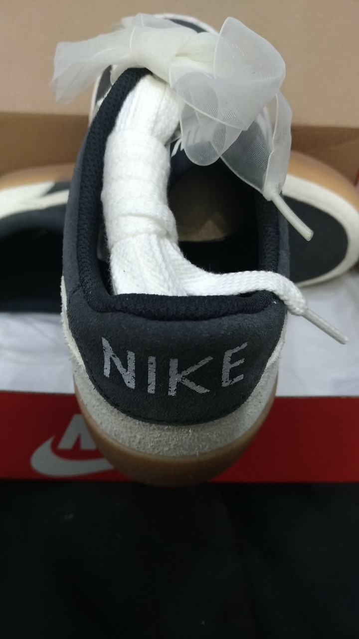 Nike 休閒 Wmns Killshot 2 女鞋 24cm 米白 黑 復古 麂皮 低筒 膠底 HV5762-045