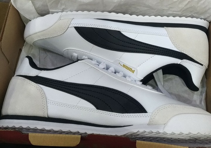 PUMA TURINO II OG 白黑 27cm 麂皮 運動鞋 男鞋 397646-05