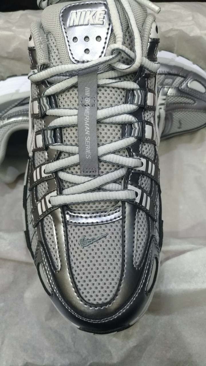NIKE 慢跑 W P-6000 銀灰色 24.5cm 銀彈 女 IO3496-001