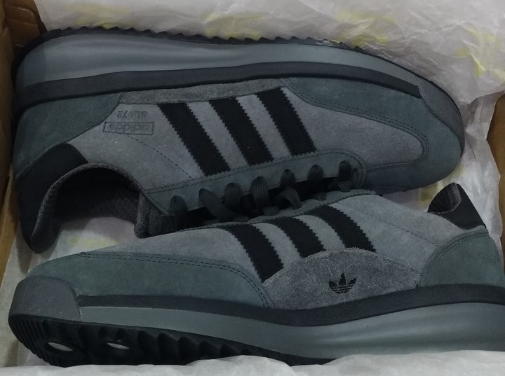 ADIDAS SL 72 RTN 運動休閒鞋 28號 麂皮 跑步 深灰黑色 JH5091