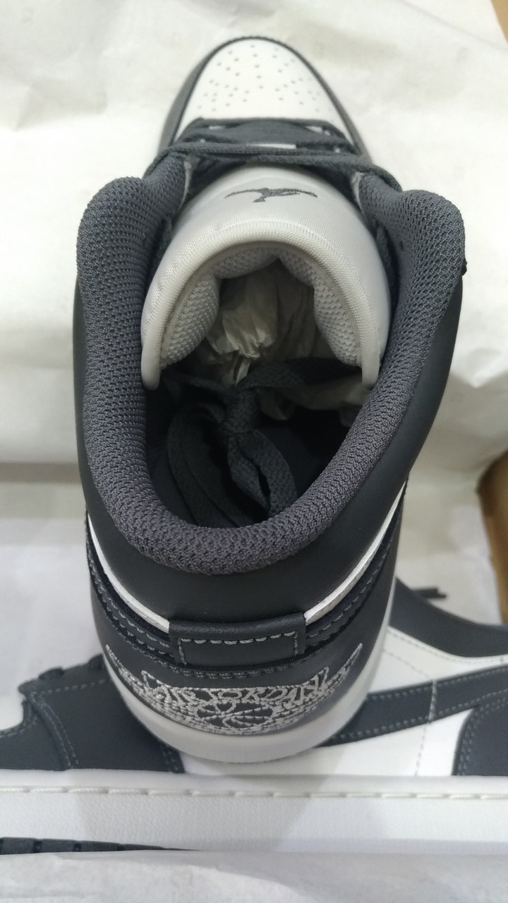 NIKE 耐吉 28cm Air Jordan 1 Low 男鞋 深灰 AJ1 低筒 一代 553558-044