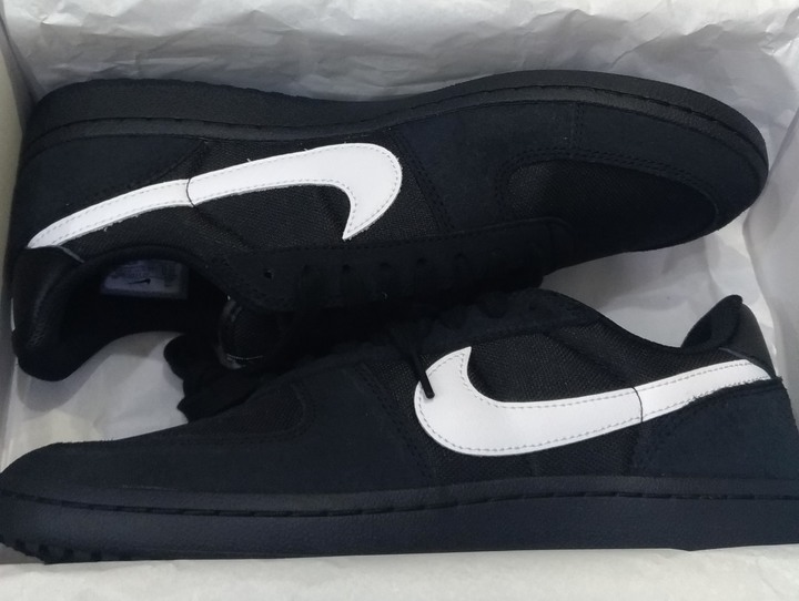 NIKE FIELD GENERAL 運動休閒鞋 28號 麂皮 黑白勾 HF3165-001