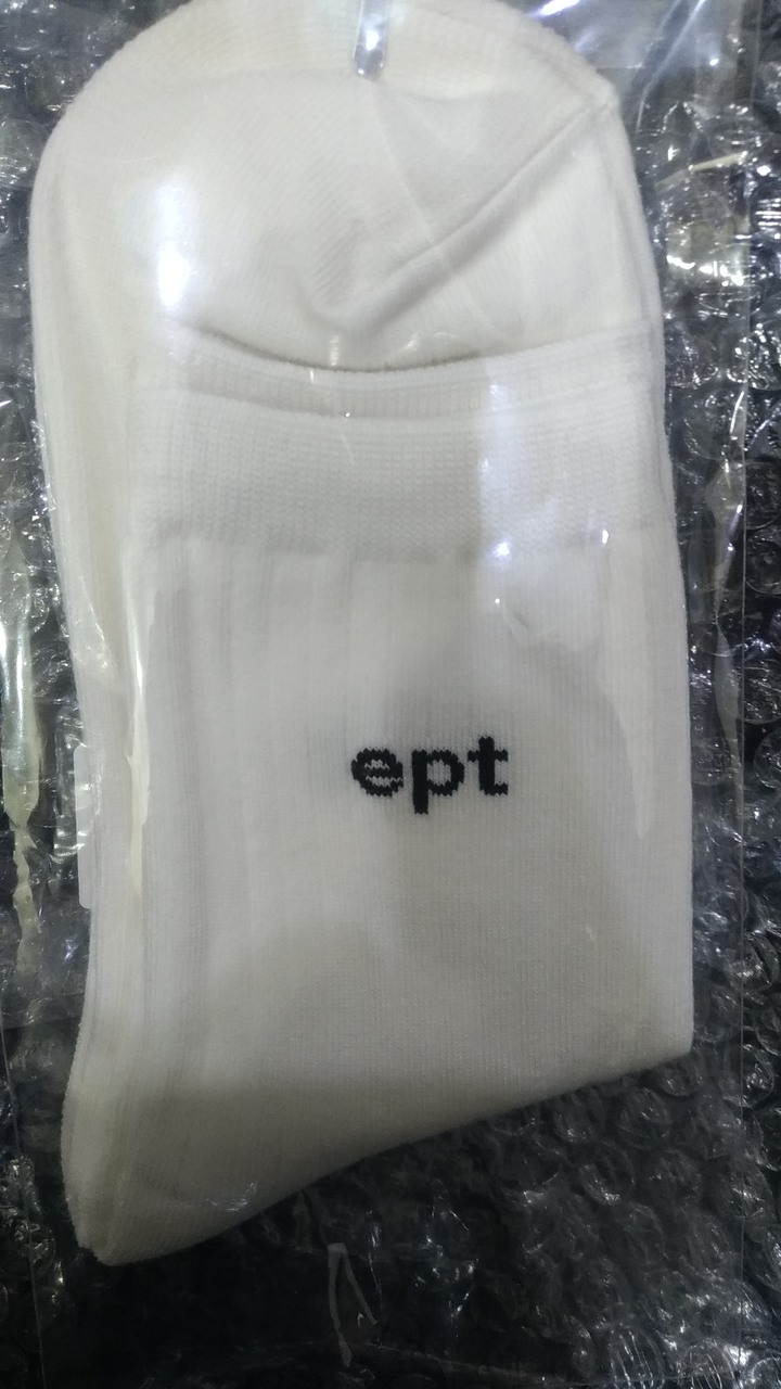 韓國 ept 短襪 襪子 白