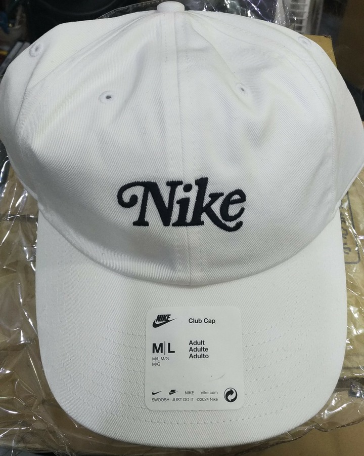 NIKE 50週年限定 經典字母 刺繡 老帽 白 1972