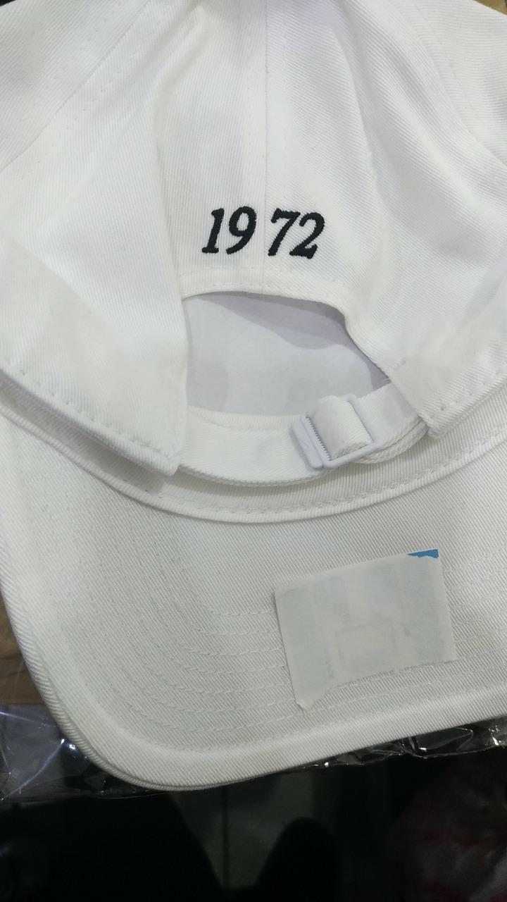 NIKE 50週年限定 經典字母 刺繡 老帽 白 1972