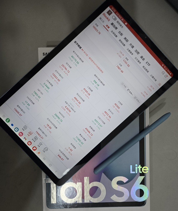 Samsung Tab S6 lte 平板,含手寫筆