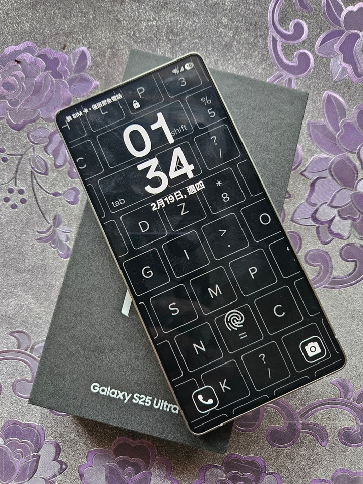 Samsung S25 ultra 黑色 256G
