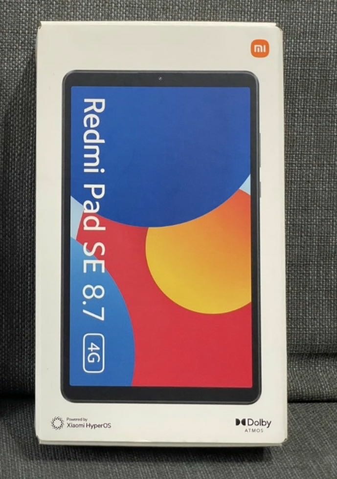 【近全新 台灣公司貨】紅米 Redmi Pad SE 8.7吋 4G版 (6G/128G) 灰 可插SIM卡 附發票原廠保固中