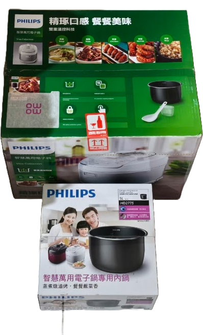 philips智慧萬用電子鍋 HD2140-全新