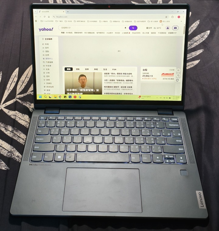Lenovo Yoga 6 13吋翻轉觸控筆電 R7-7730U/16GB/512GB/Win11-附手寫筆