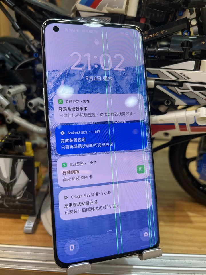OPPO Find X3 pro 256g 白色 外觀9成新 綠線屏如圖 其餘功能正常 自取 不議