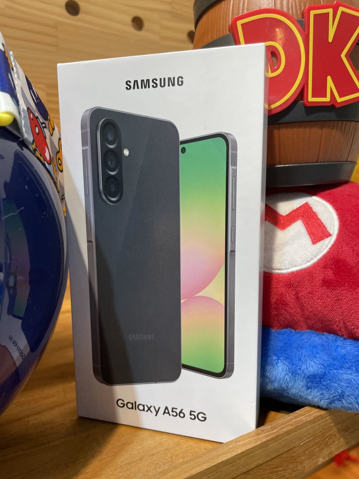 三星 A56 8G 256G 黑 電信機 全新未拆封 自取 不議