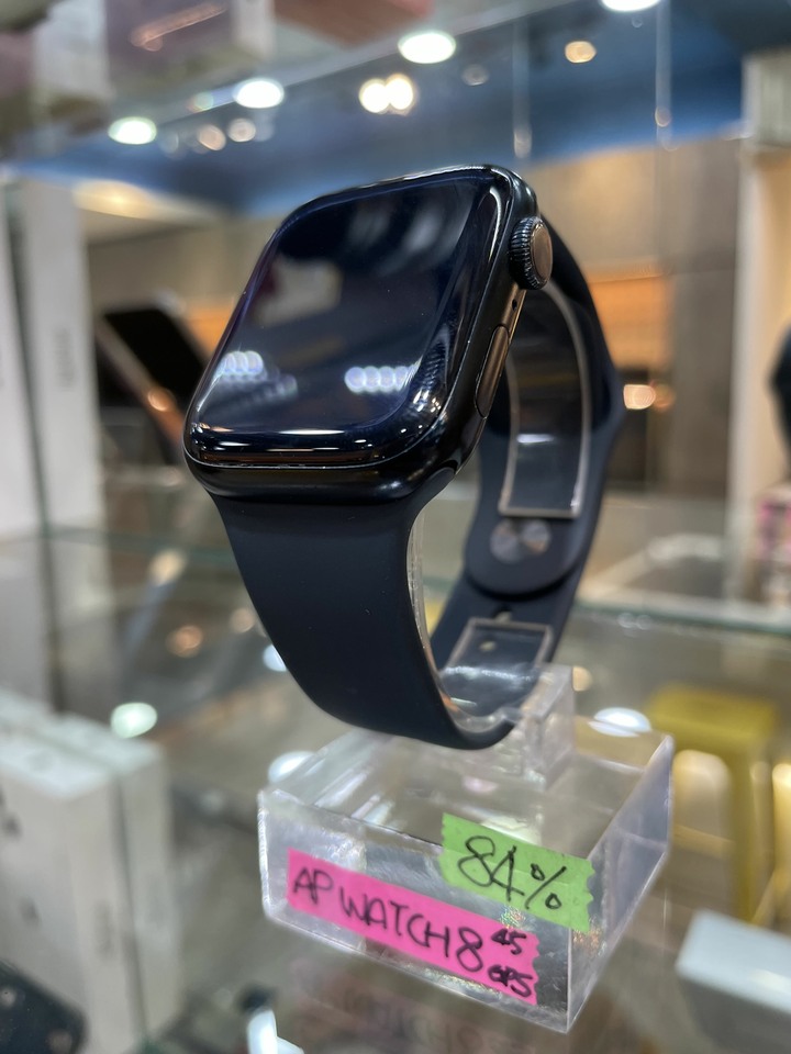 APPLE WATCH 8 45mm GPS 電池84% 9成新 功能正常 自取 不議