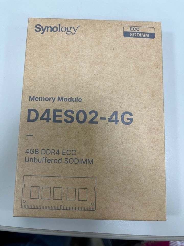 synology 原廠4GB 記憶體