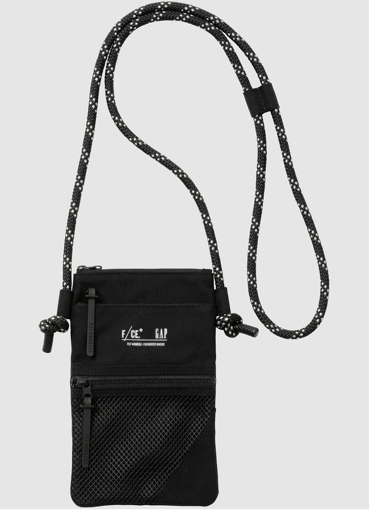 Gap x F/CE 聯名 Logo印花斜背小包 機能風 單肩包 斜跨包