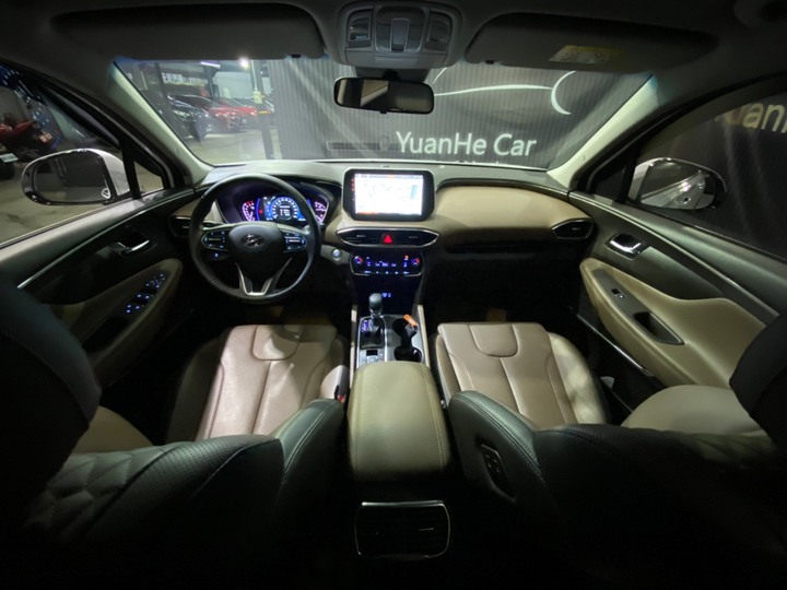(150)正2020年出廠 Hyundai Santa Fe 2.4汽油旗艦版七座 珍珠白