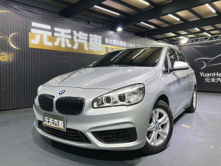 (167) 2015年式 F45型 BMW 2-Series Active Tourer 218d 2.0d 柴油 金屬銀