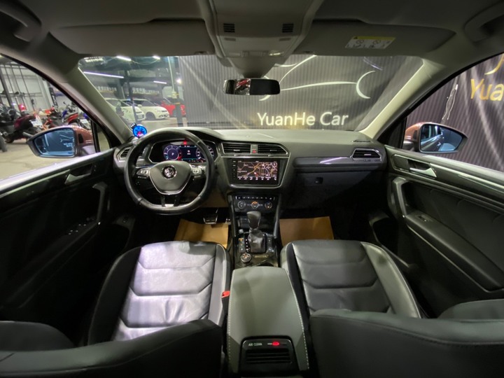 (78)2018年式 Volkswagen Tiguan Allspace 400 TDI Highline 2.0 柴油 極艷棕