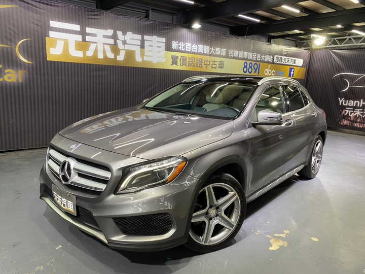 (127)正2014年出廠 X156型M-Benz GLA-Class GLA250 4MATIC 2.0 汽油 銀河灰