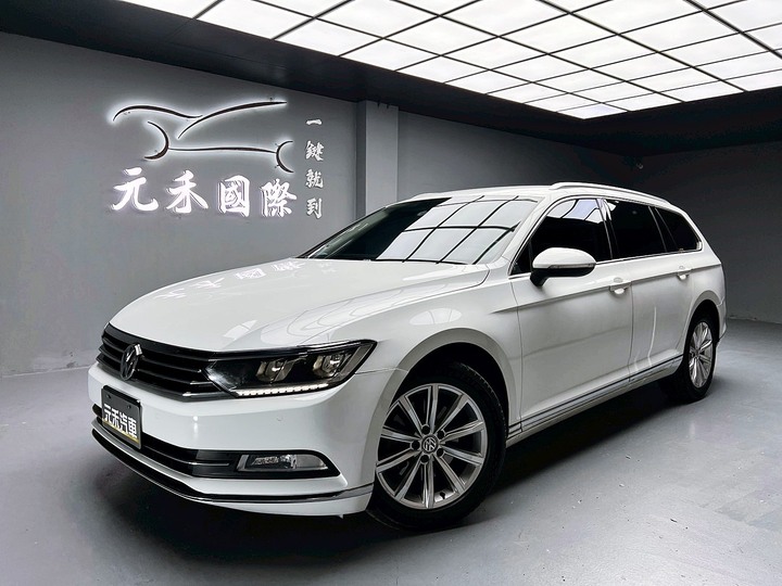 2017年式 Volkswagen Passat Variant 330 TSI CL 1.8 汽油 金屬白