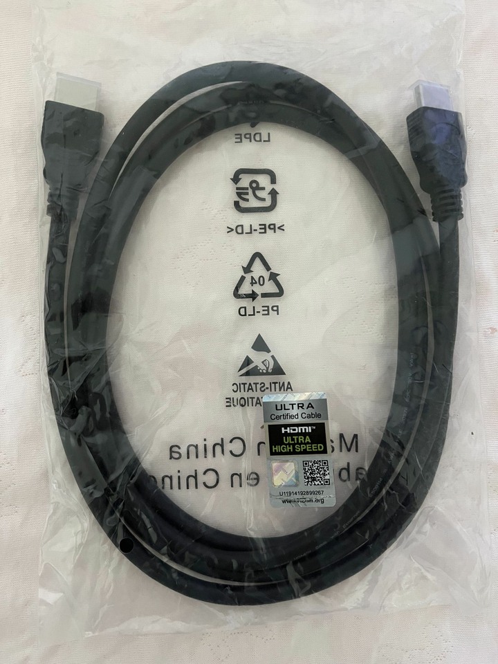 全新 HDMI 2.1 8K 螢幕傳輸線 影音傳輸線 1.8米 1.5米